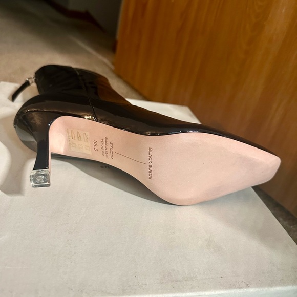 Black Suede Studio | Laura Boot in Black Patent Leather, size 38.5IT/8.5US - Picture 8 of 12